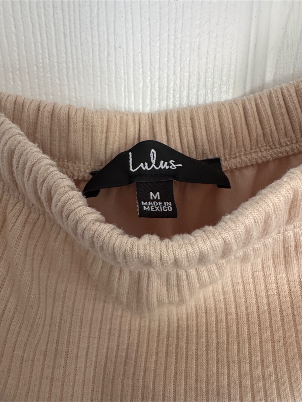Lulus Strapless Ribbed Romper - Picture 2 of 4